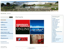 Tablet Screenshot of mueller-rottenburg.de